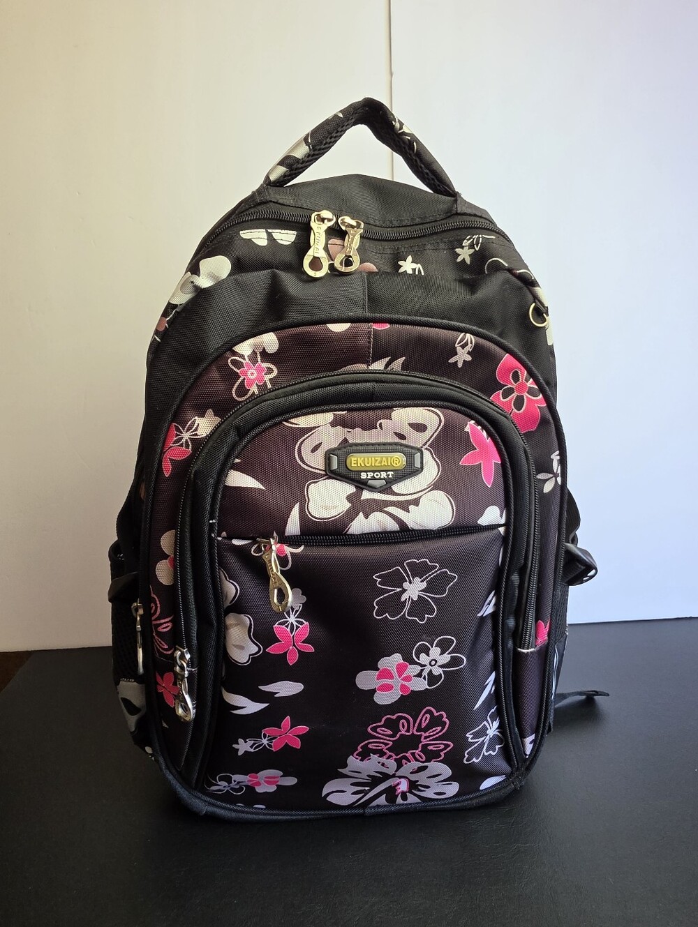 Ezuizai Ergonomic Girls Backpack Tropical Print ~ Organizer ~ Lap Top Sleeve